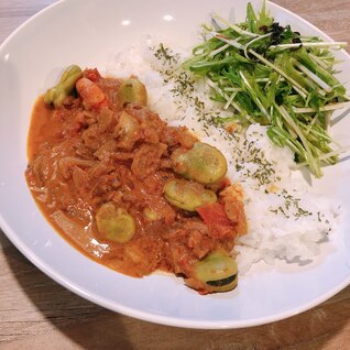 海老の香りの効いたスパイスカレー